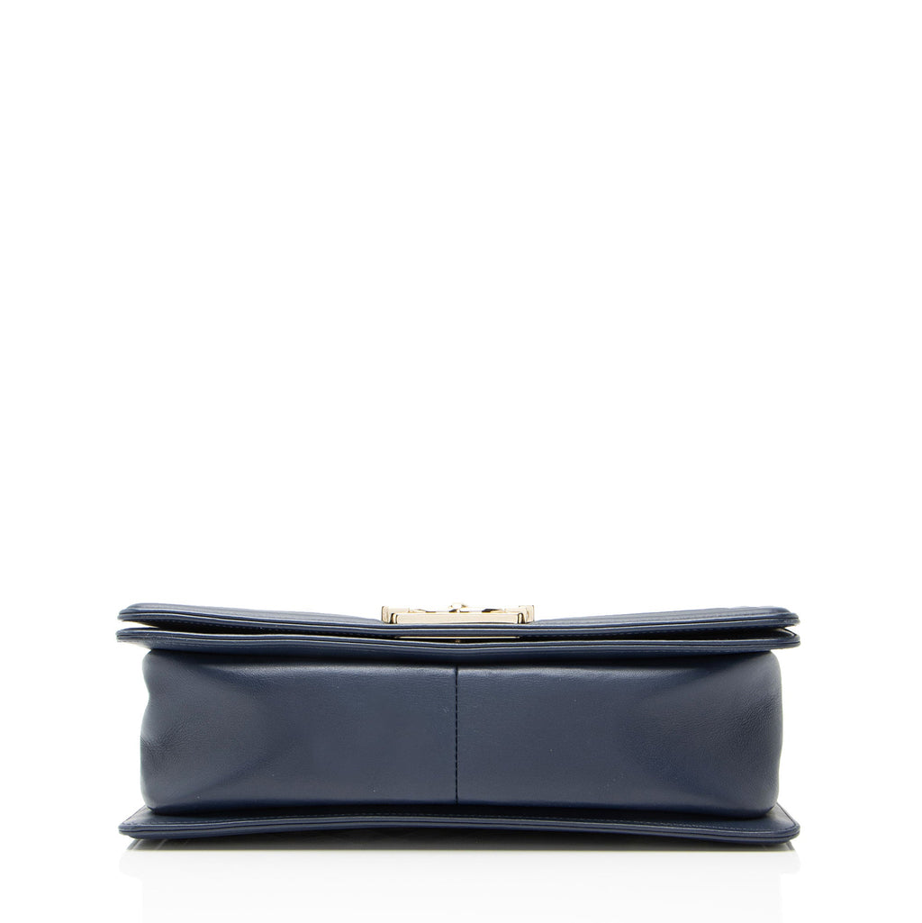 Chanel Lambskin Old Medium Boy Bag