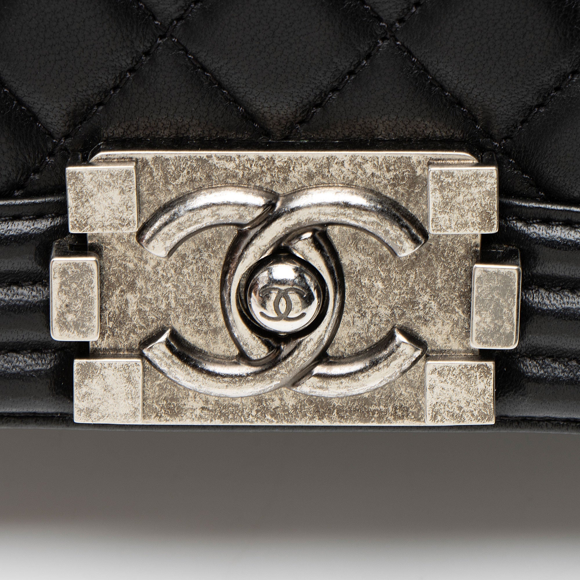 Chanel Lambskin Old Medium Boy Bag