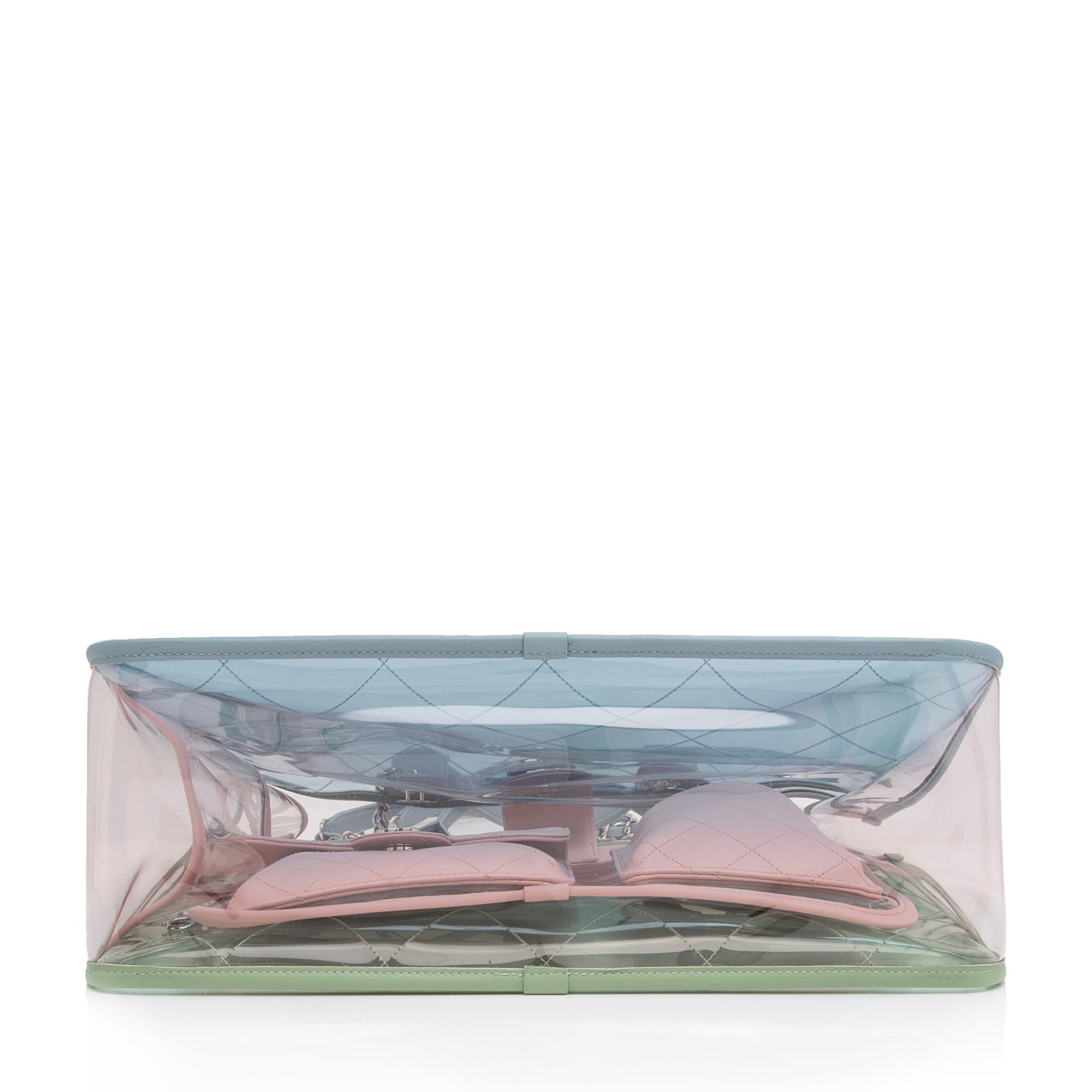 Chanel Lambskin PVC Coco Splash Medium Tote (SHF-y19ZqH)
