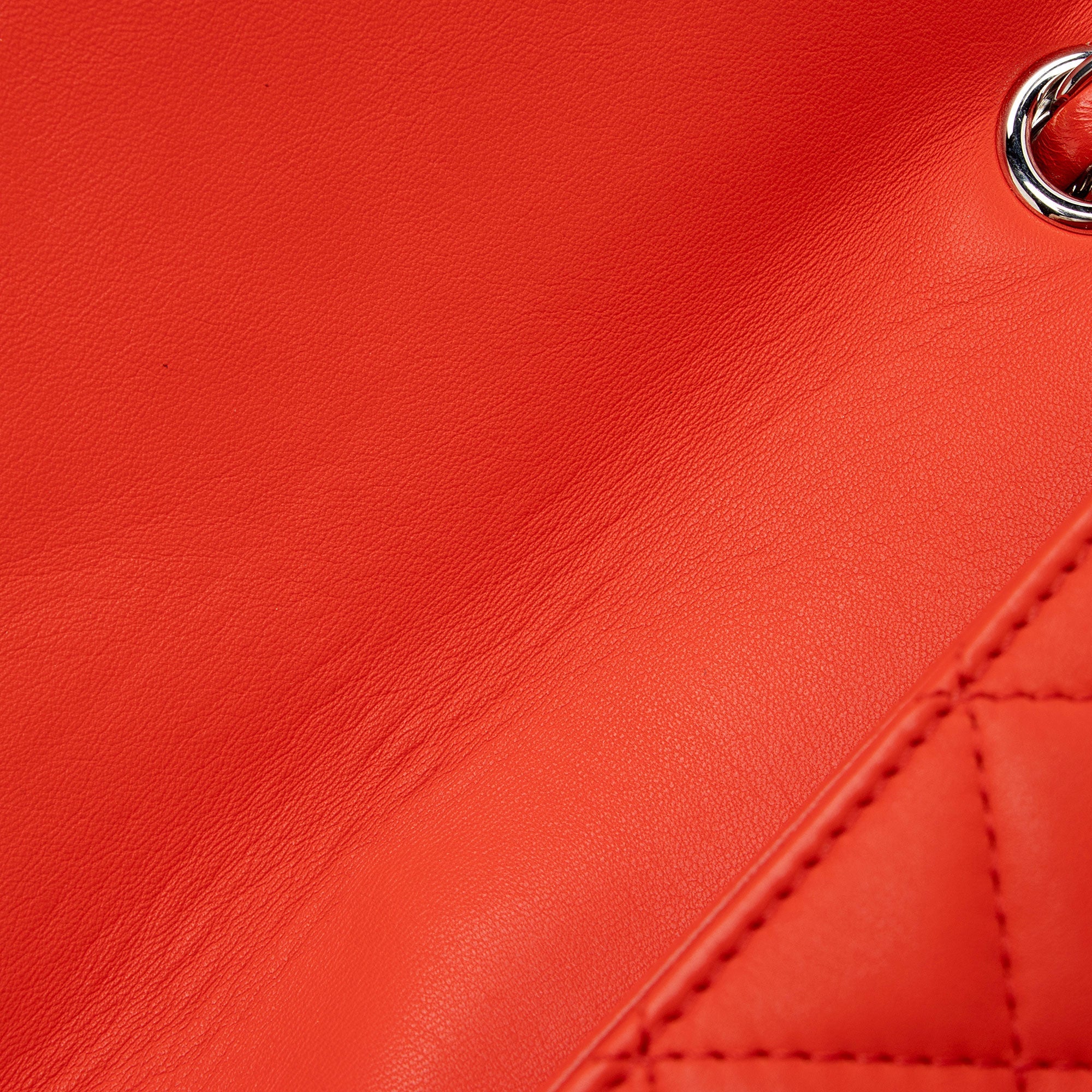 Chanel Lambskin Pagode Piping Flap Bag