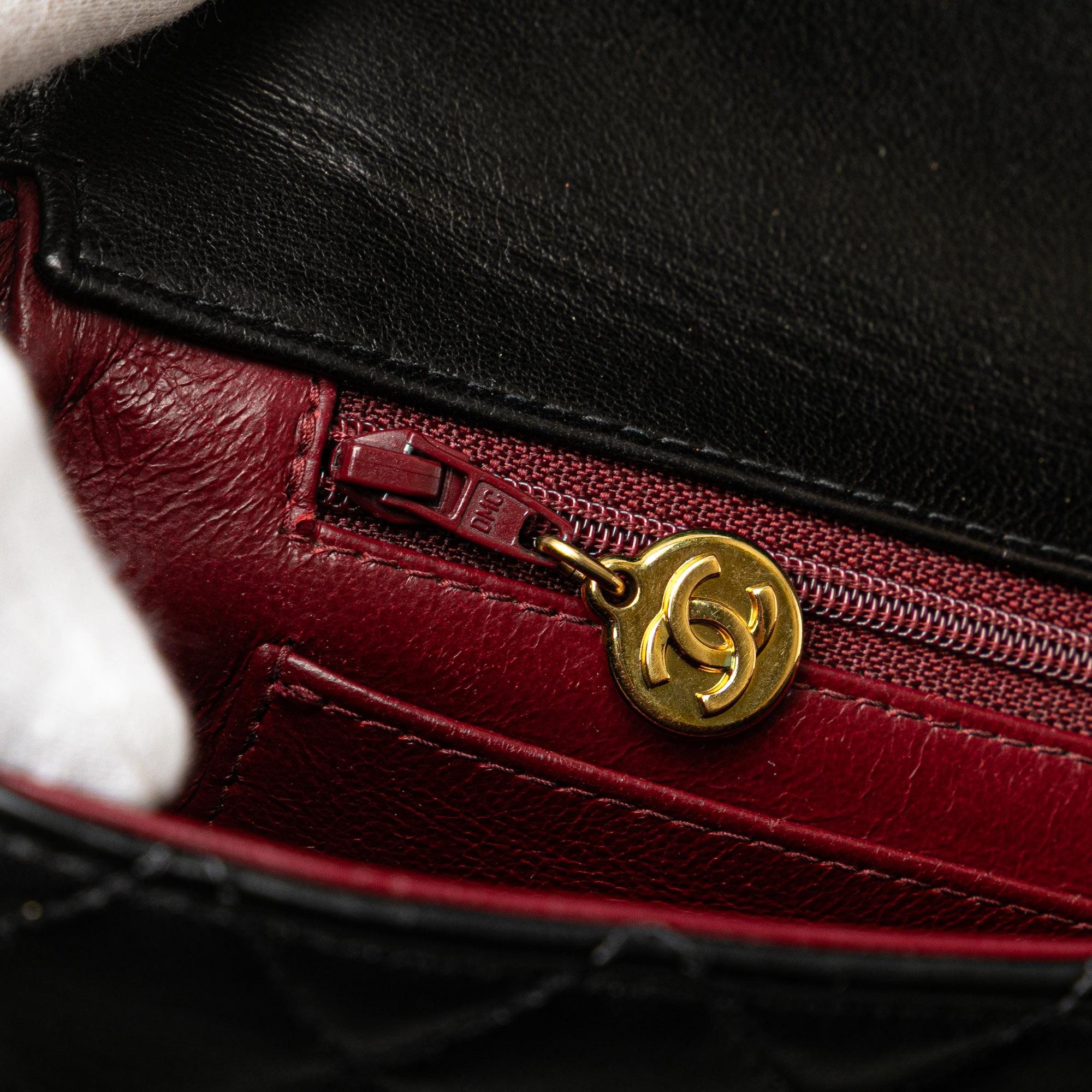 Chanel Lambskin Parent Kelly Flap