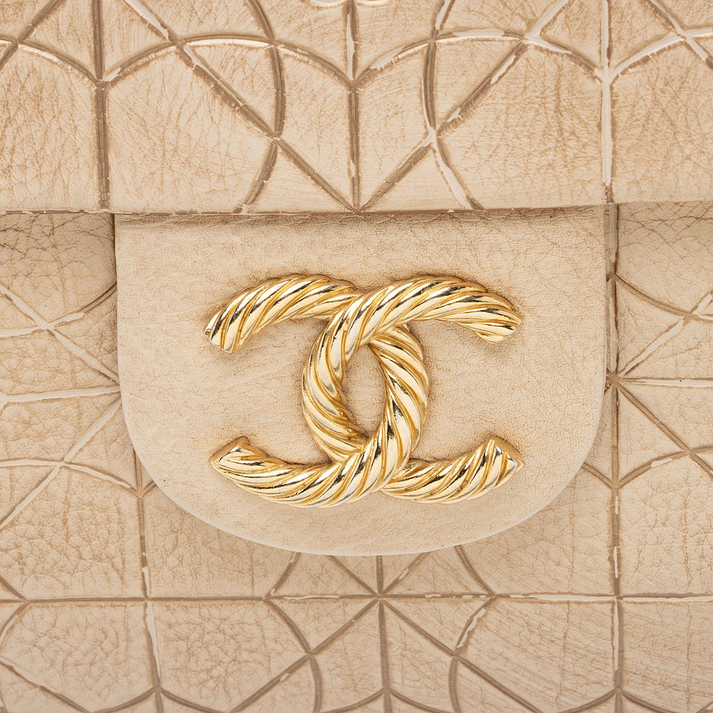 Chanel Lambskin Paris-Moscou Moujik Flap Bag (SHF-lugykp)