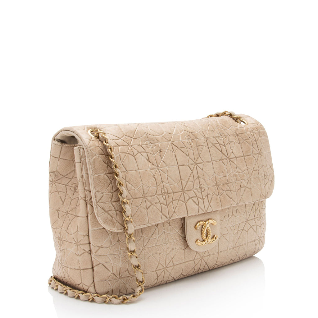 Chanel Lambskin Paris-Moscou Moujik Flap Bag (SHF-lugykp)