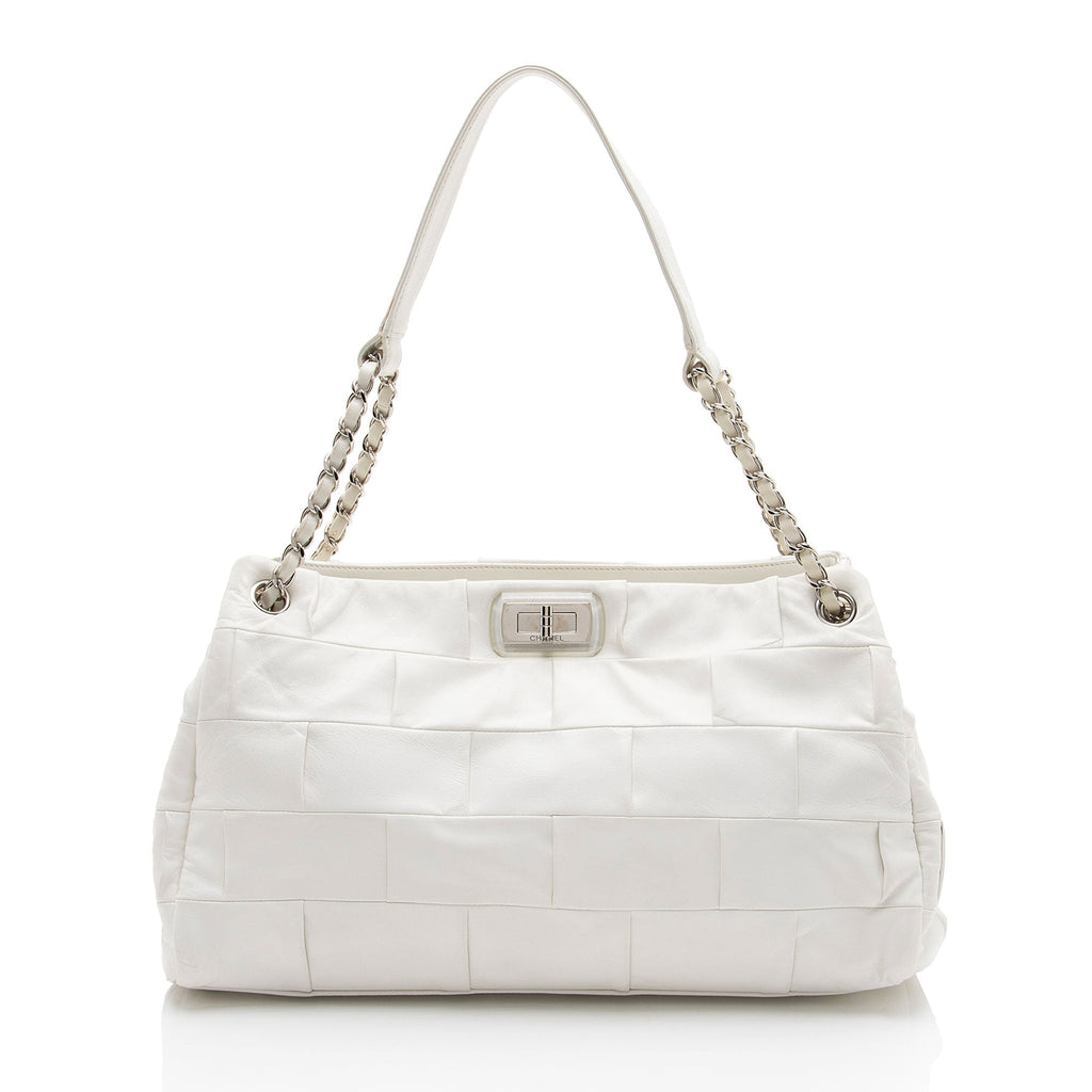 Chanel Lambskin Patchwork Igloo Shoulder Bag