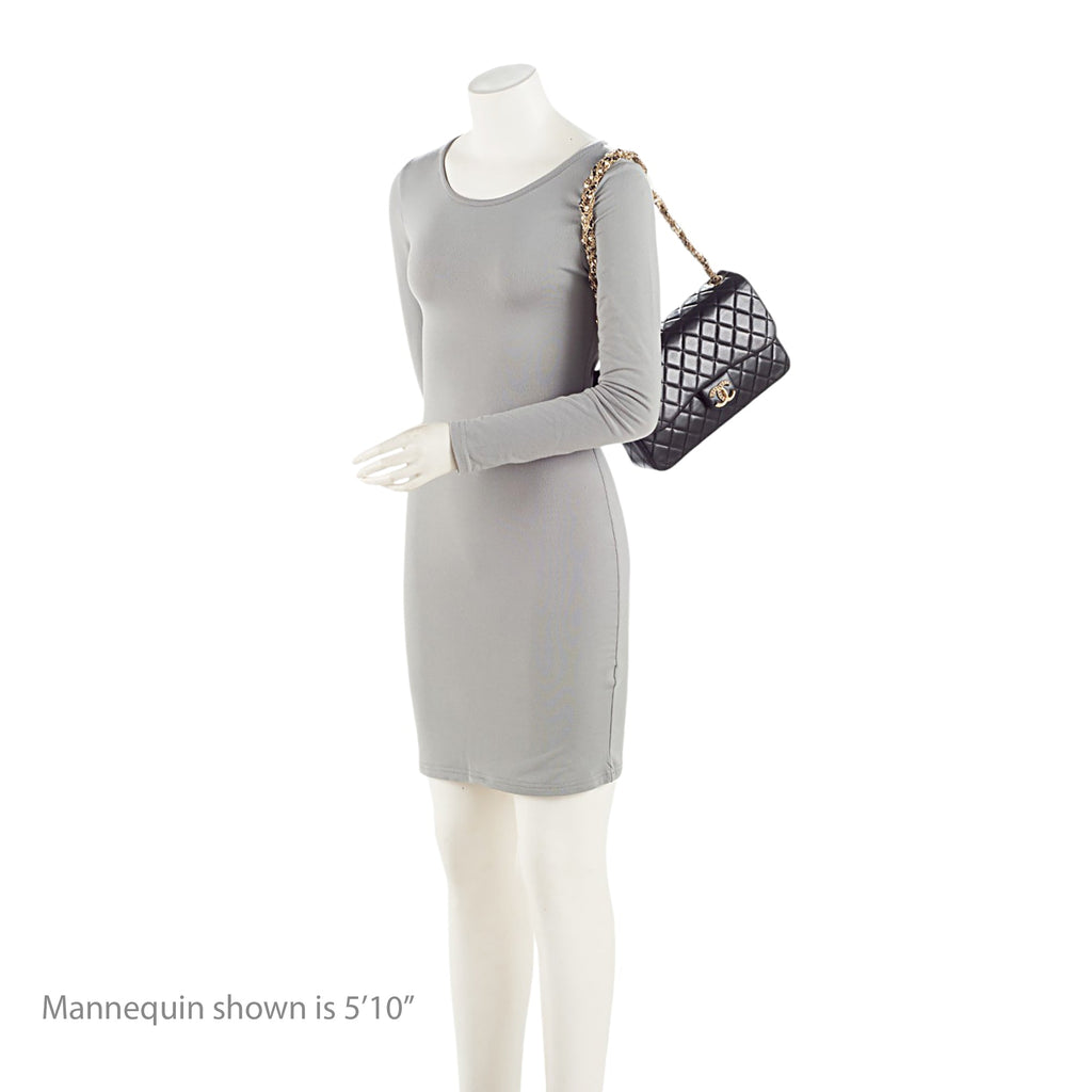 Chanel Lambskin Pearl CC Westminster Medium Flap Bag (SHF-UG5hqQ)