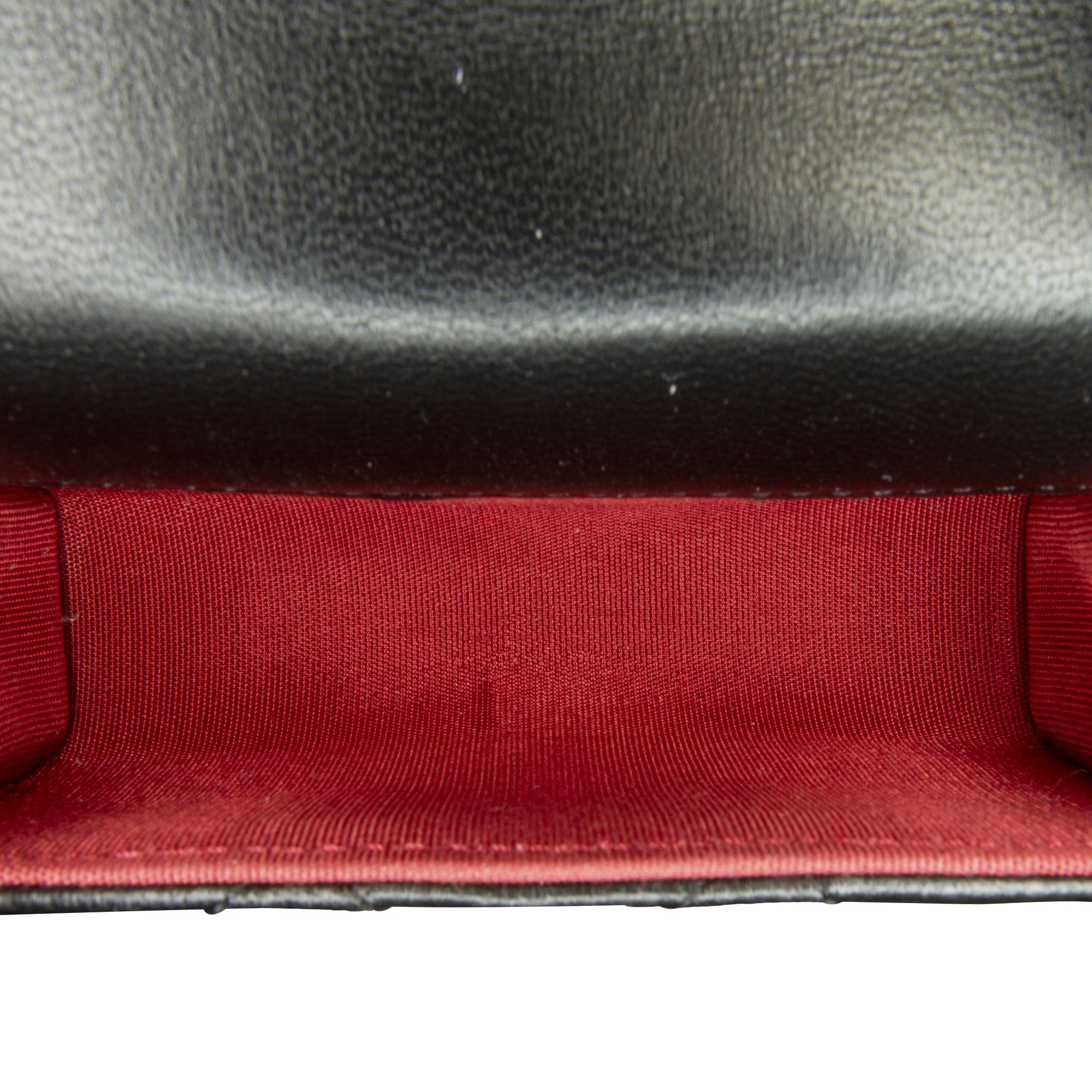 Chanel Lambskin Pearl Crown CC Wristlet Multi Pouches (SHG-ZnqXOL)