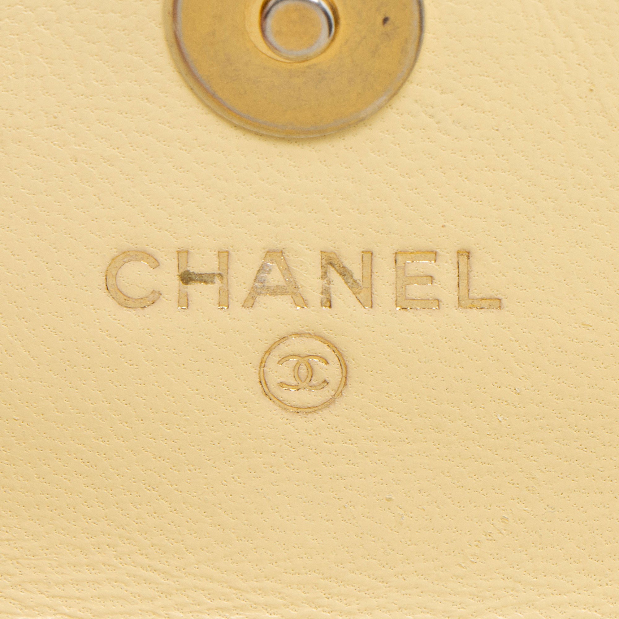 Chanel Lambskin Pearl Crush Mini Clutch