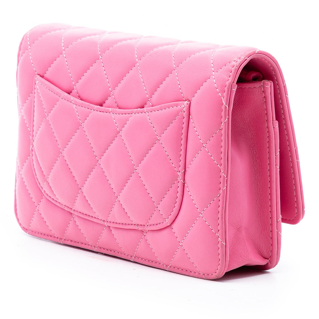 Chanel Lambskin Pearl Crush Wallet On Chain