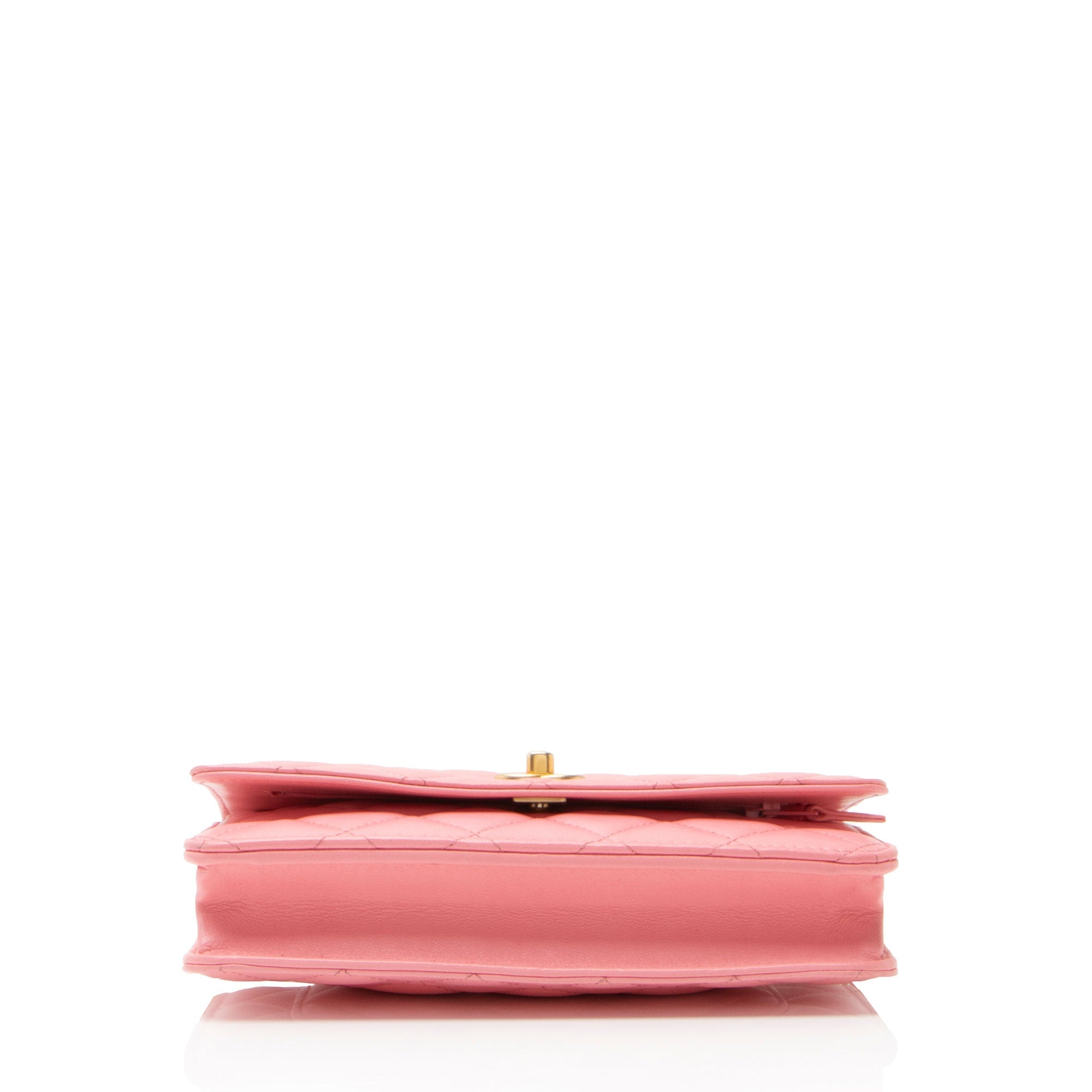Chanel Lambskin Pearl Crush Wallet on Chain