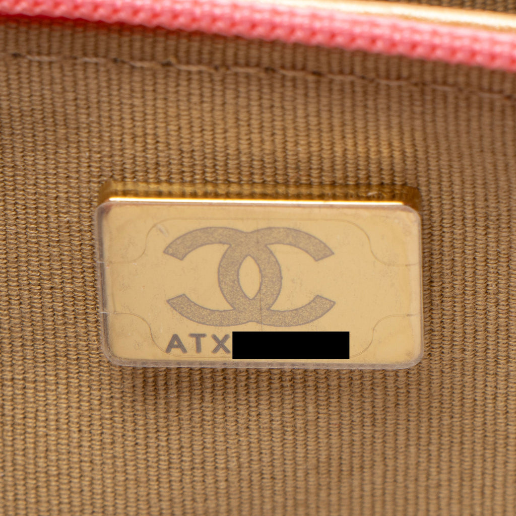 Chanel Lambskin Pearl Crush Wallet on Chain