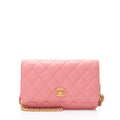 Chanel Lambskin Pearl Crush Wallet on Chain