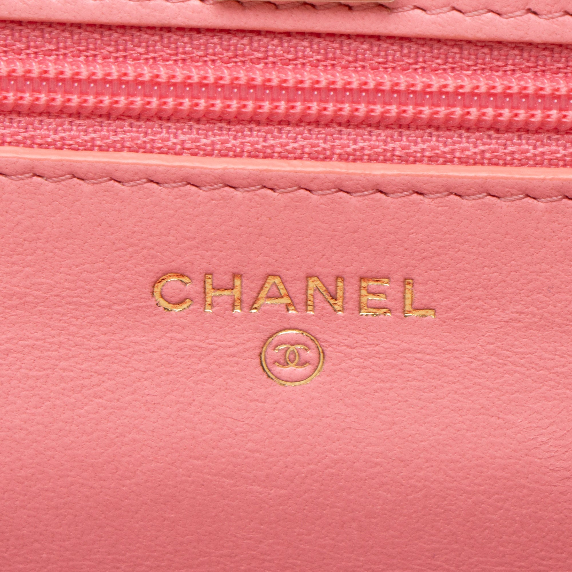Chanel Lambskin Pearl Crush Wallet on Chain