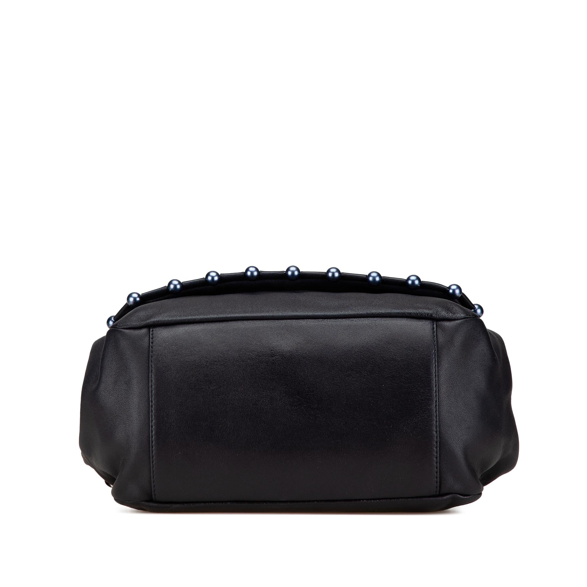 Chanel Lambskin Pearl Obsession Flap