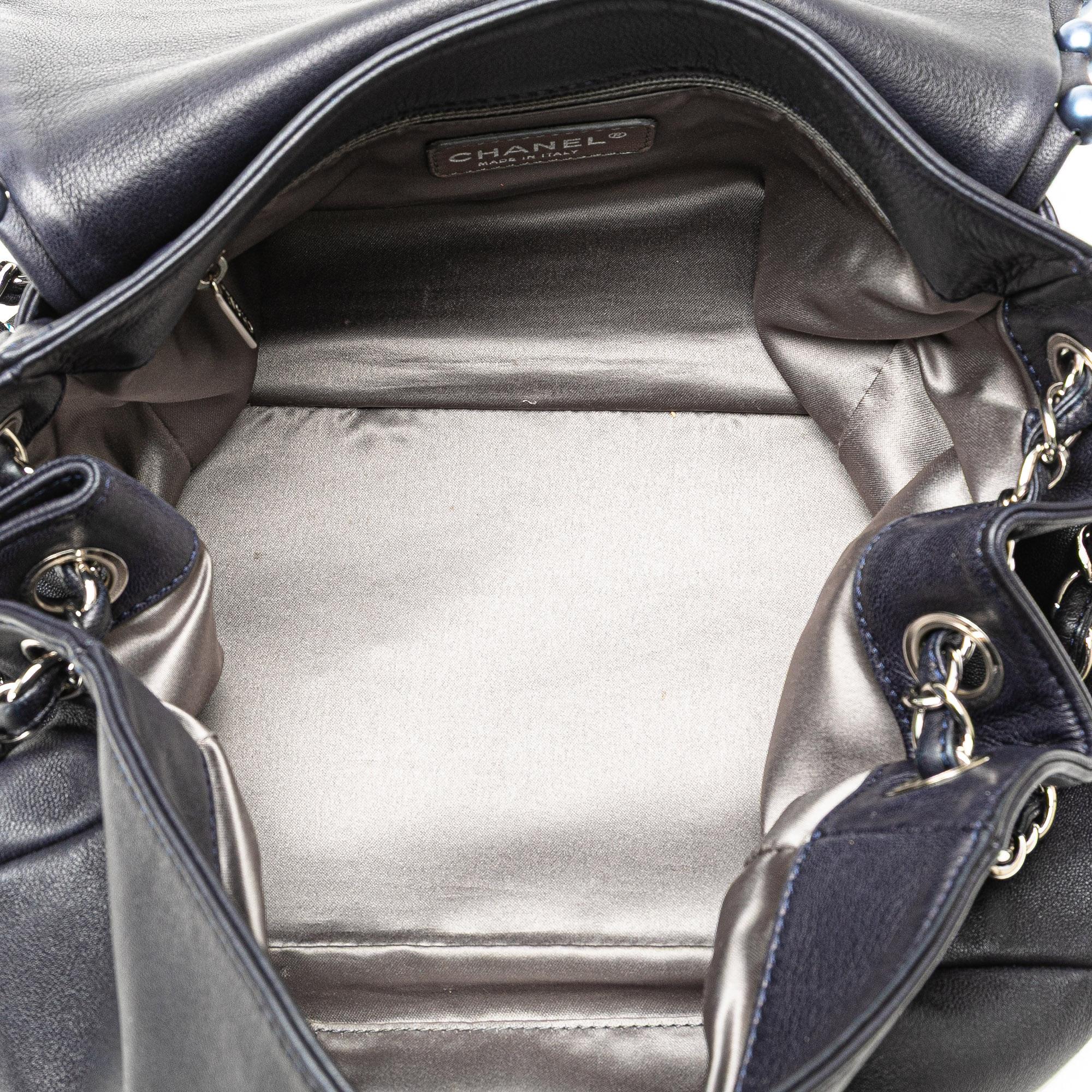 Chanel Lambskin Pearl Obsession Flap