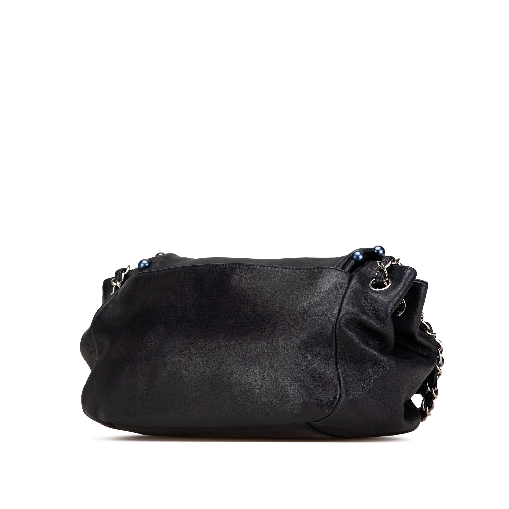 Chanel Lambskin Pearl Obsession Flap