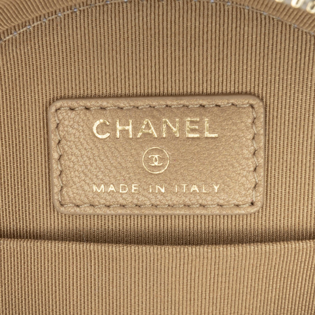 Chanel Lambskin Pearl Round Clutch with Chain (SHG-eBDOPl)