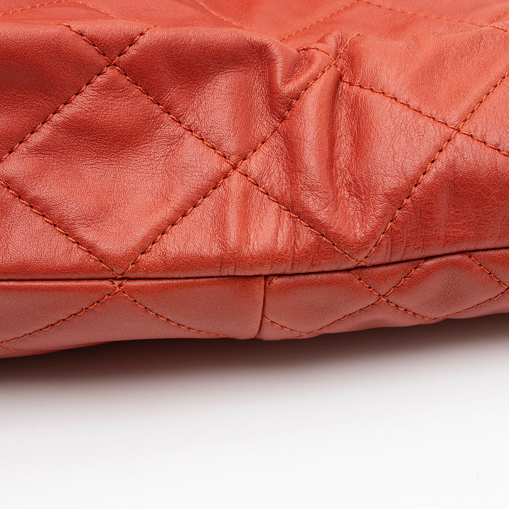 Chanel Lambskin Pocket Shopper Tote (SHF-15652)