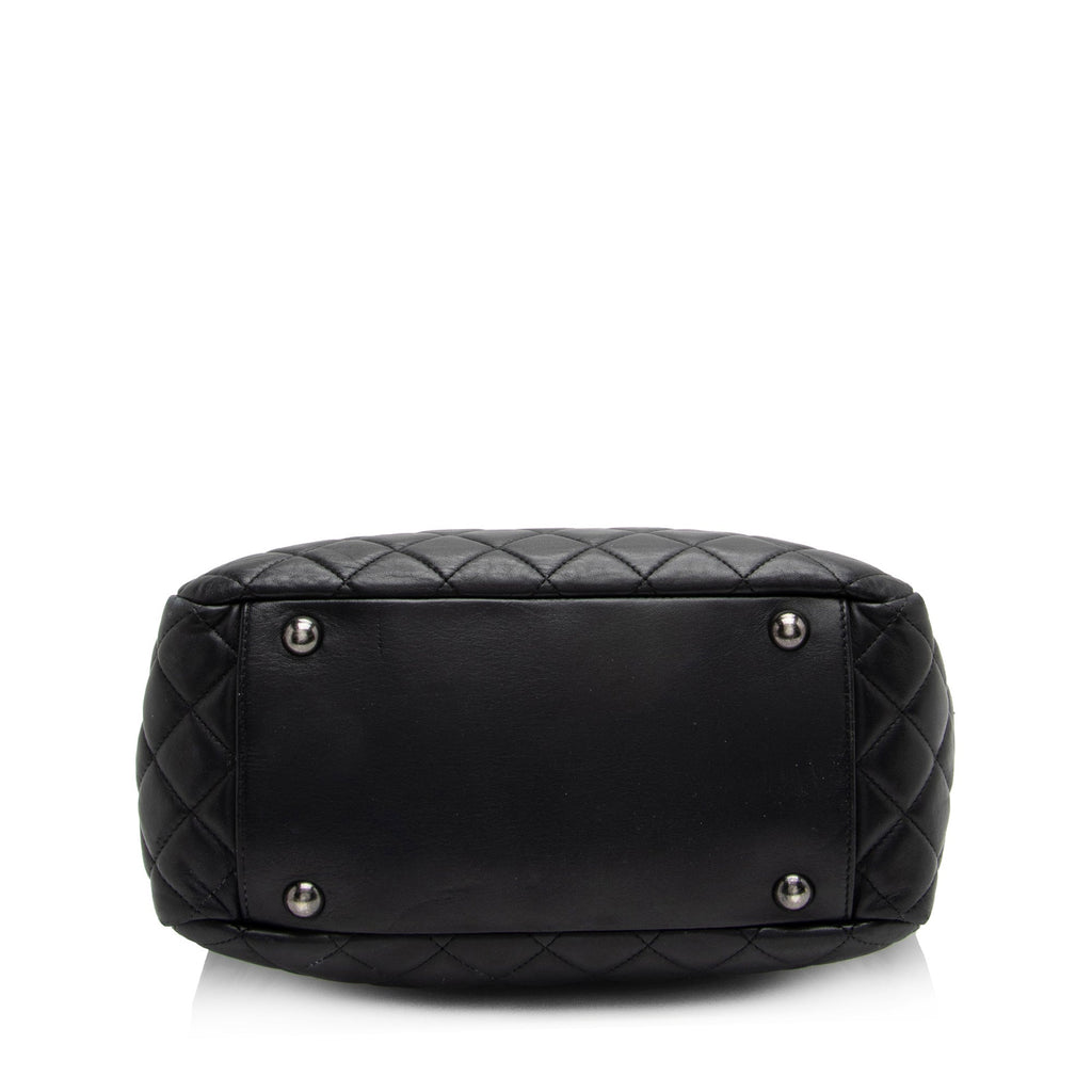 Chanel Lambskin Pocket Shopper Tote (SHF-S3BN0B)