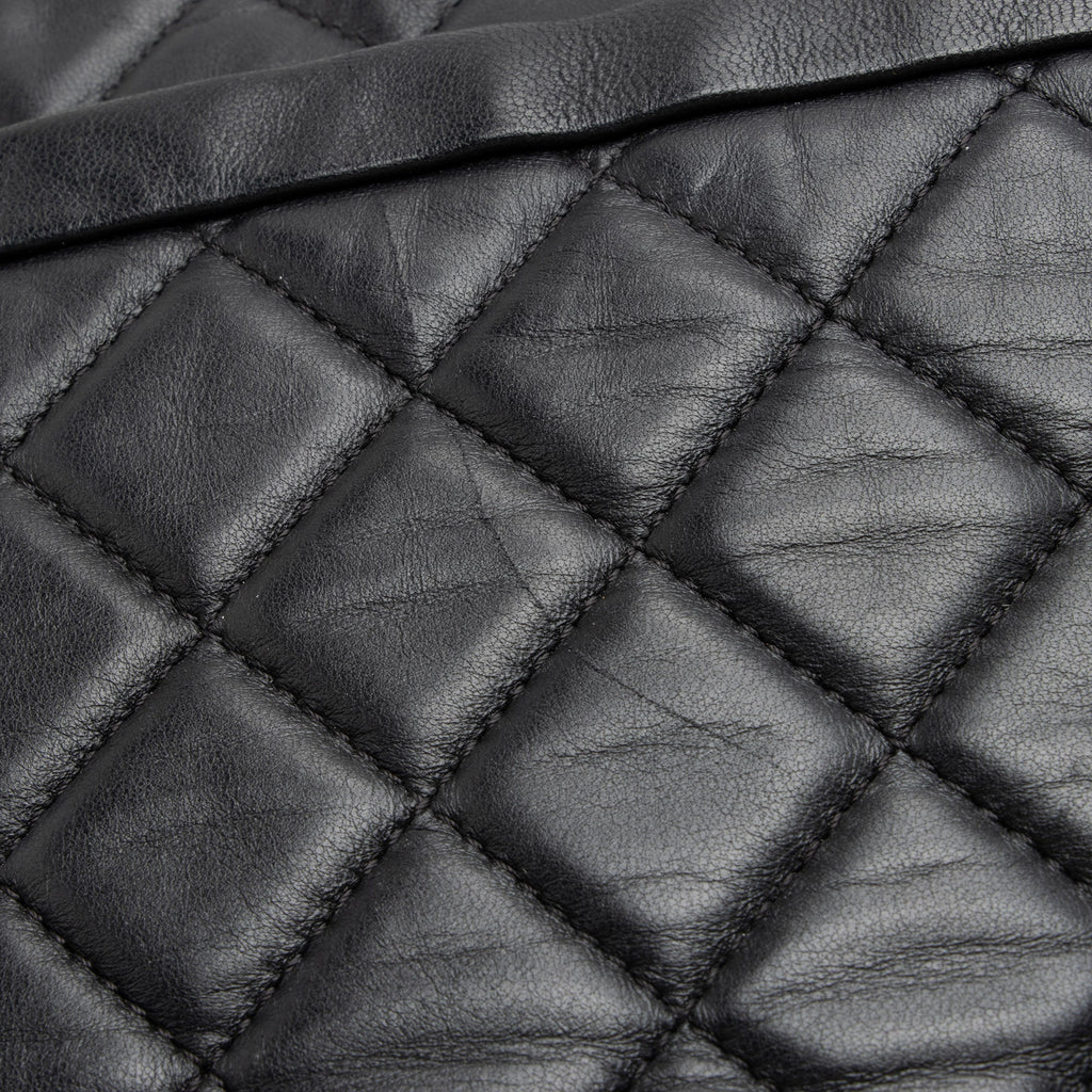 Chanel Lambskin Pocket Shopper Tote (SHF-S3BN0B)