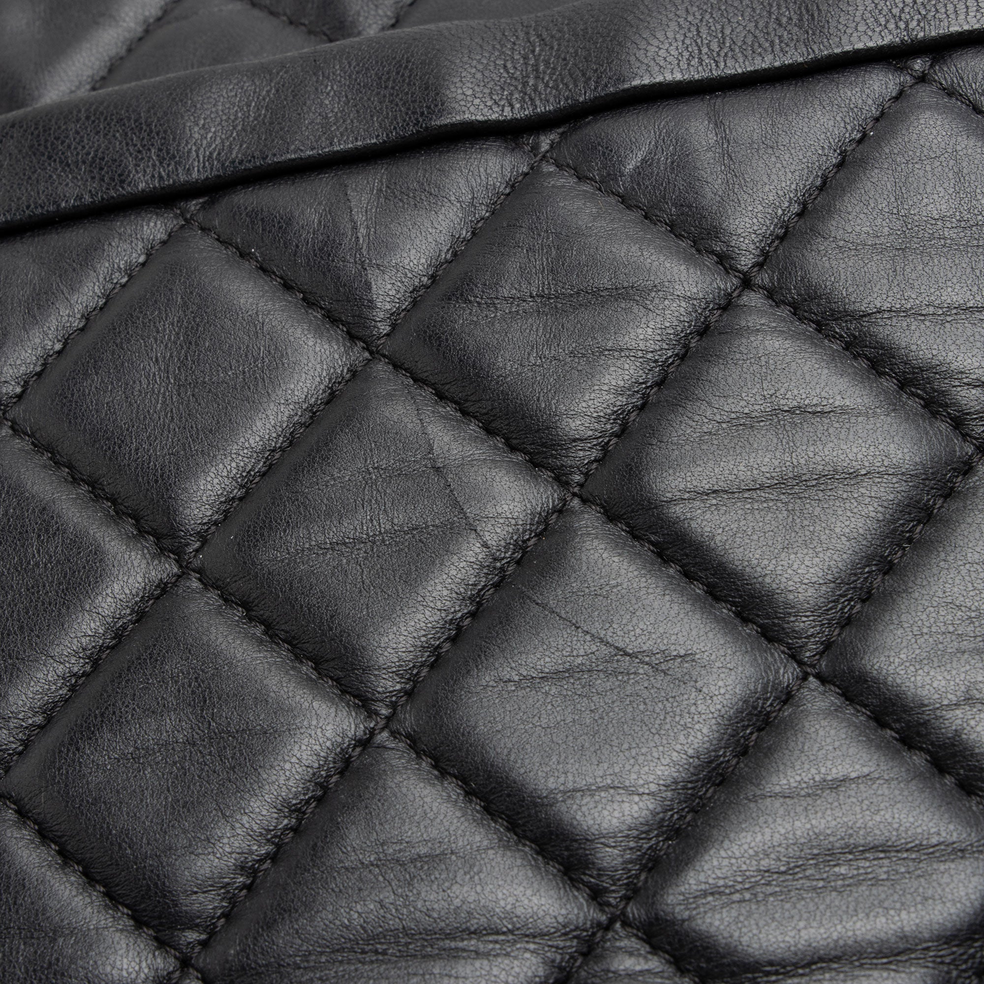 Chanel Lambskin Pocket Shopper Tote (SHF-S3BN0B)