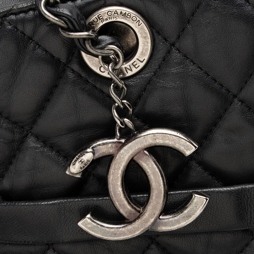 Chanel Lambskin Pocket Shopper Tote (SHF-S3BN0B)