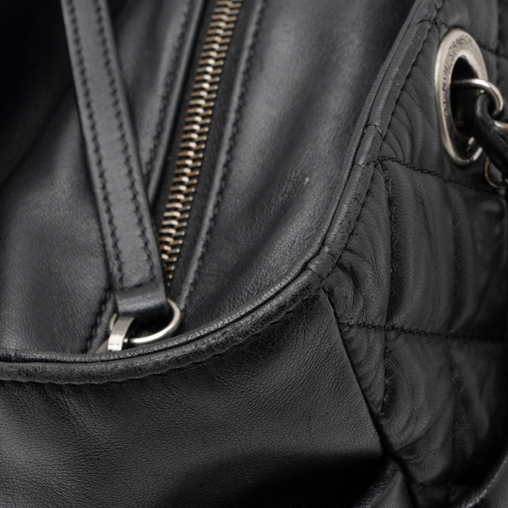 Chanel Lambskin Pocket Shopper Tote (SHF-S3BN0B)