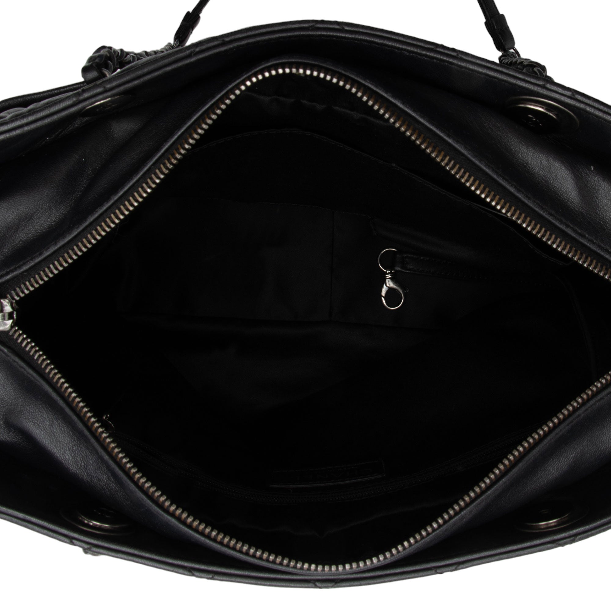Chanel Lambskin Pocket Shopper Tote (SHF-S3BN0B)