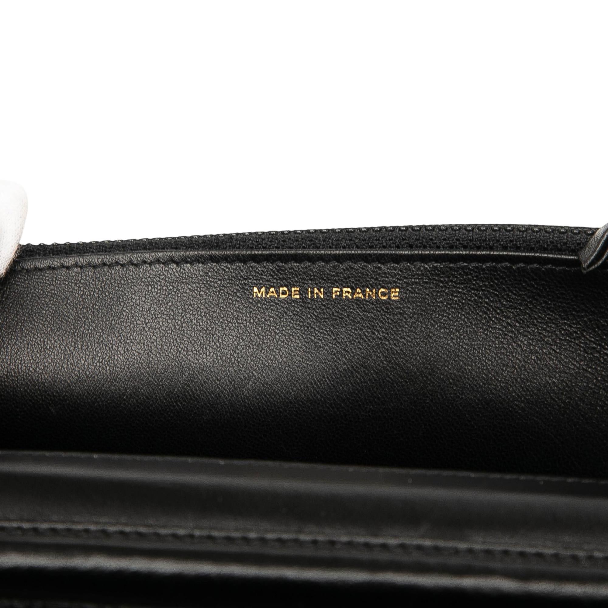 Chanel Lambskin Pyramid Wallet On Chain