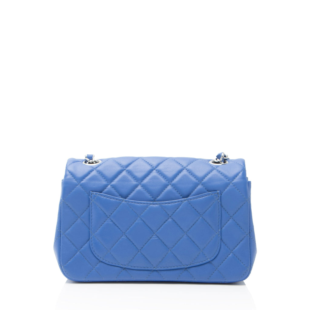 Chanel Lambskin Rectangular Mini Flap Bag