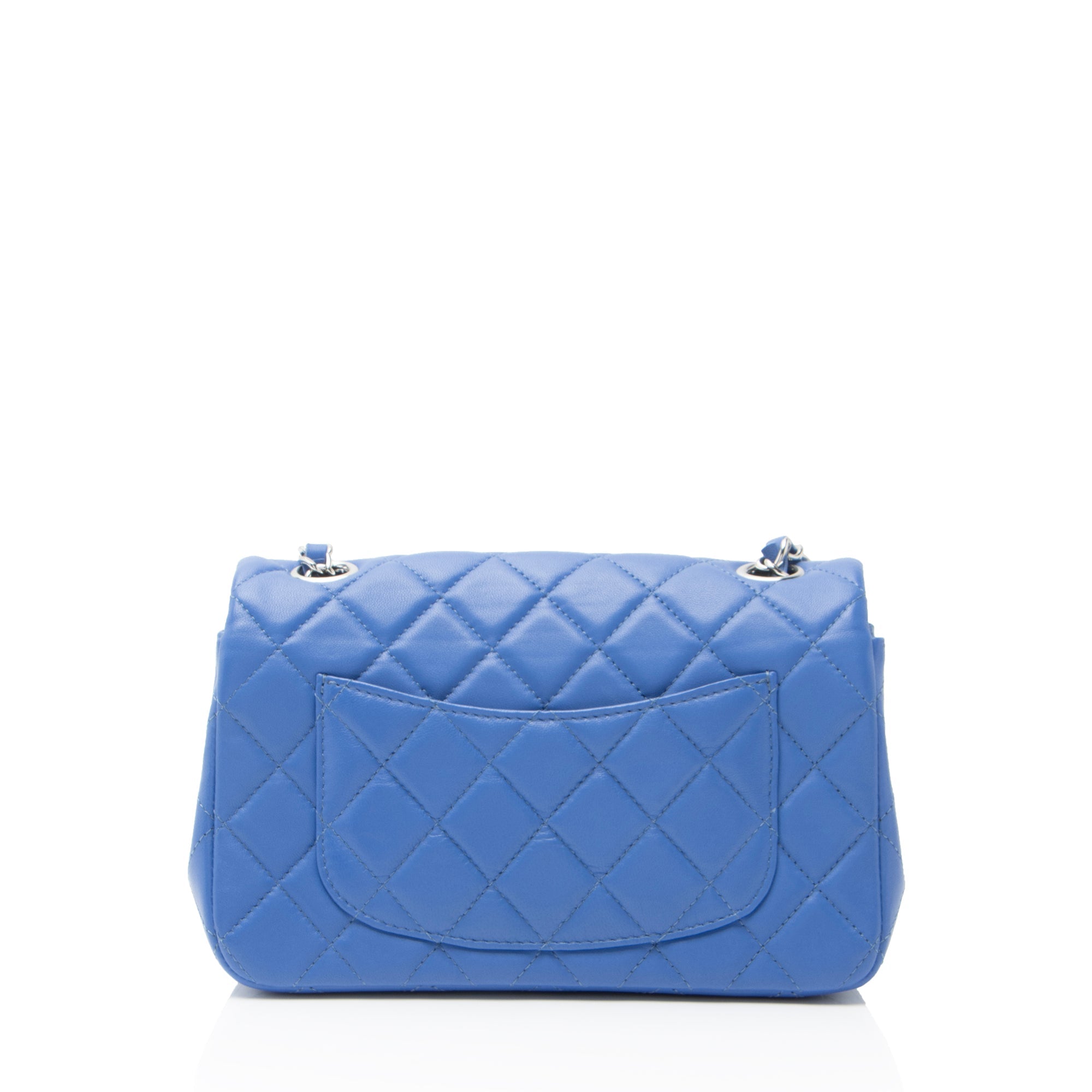 Chanel Lambskin Rectangular Mini Flap Bag
