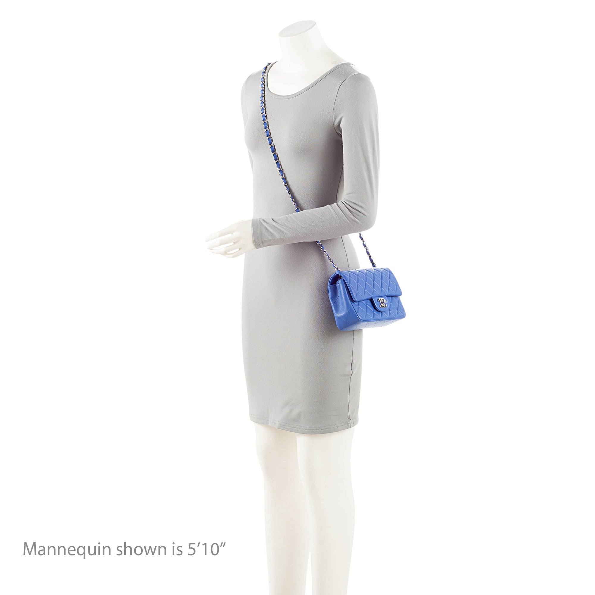 Chanel Lambskin Rectangular Mini Flap Bag