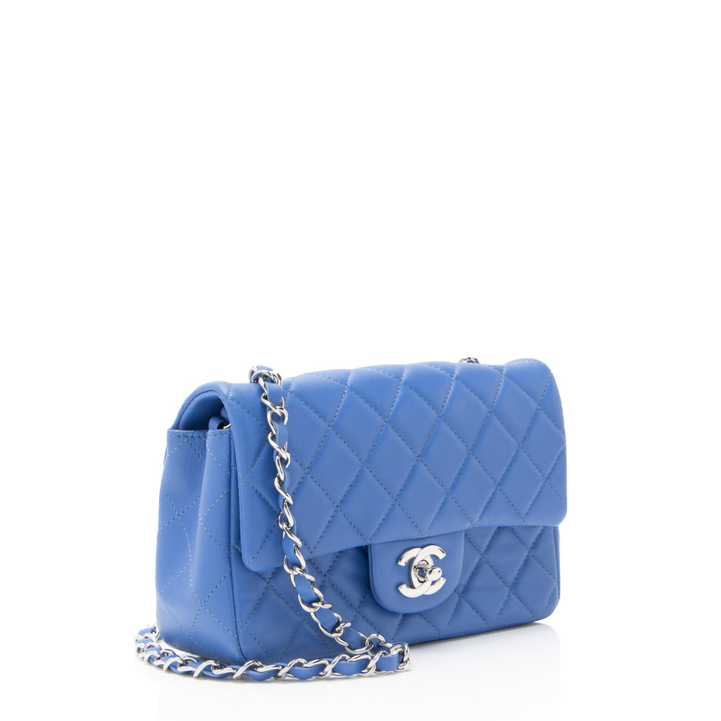 Chanel Lambskin Rectangular Mini Flap Bag