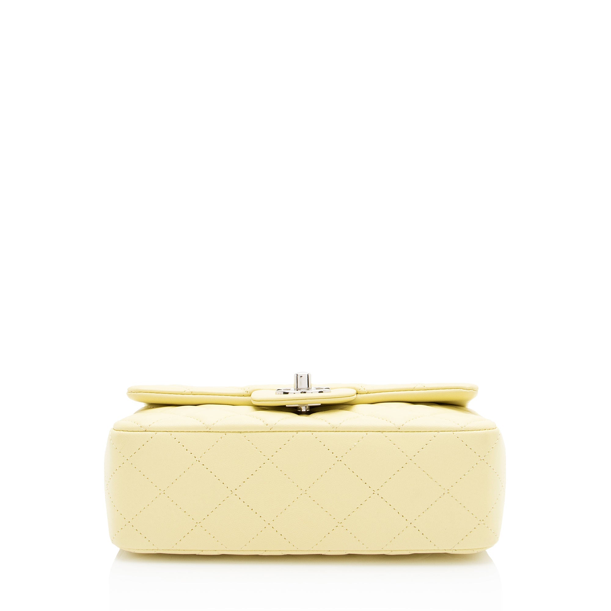 Chanel Lambskin Rectangular Mini Flap Bag