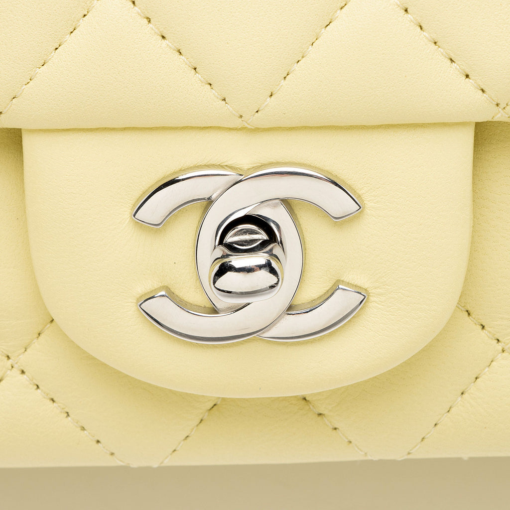 Chanel Lambskin Rectangular Mini Flap Bag