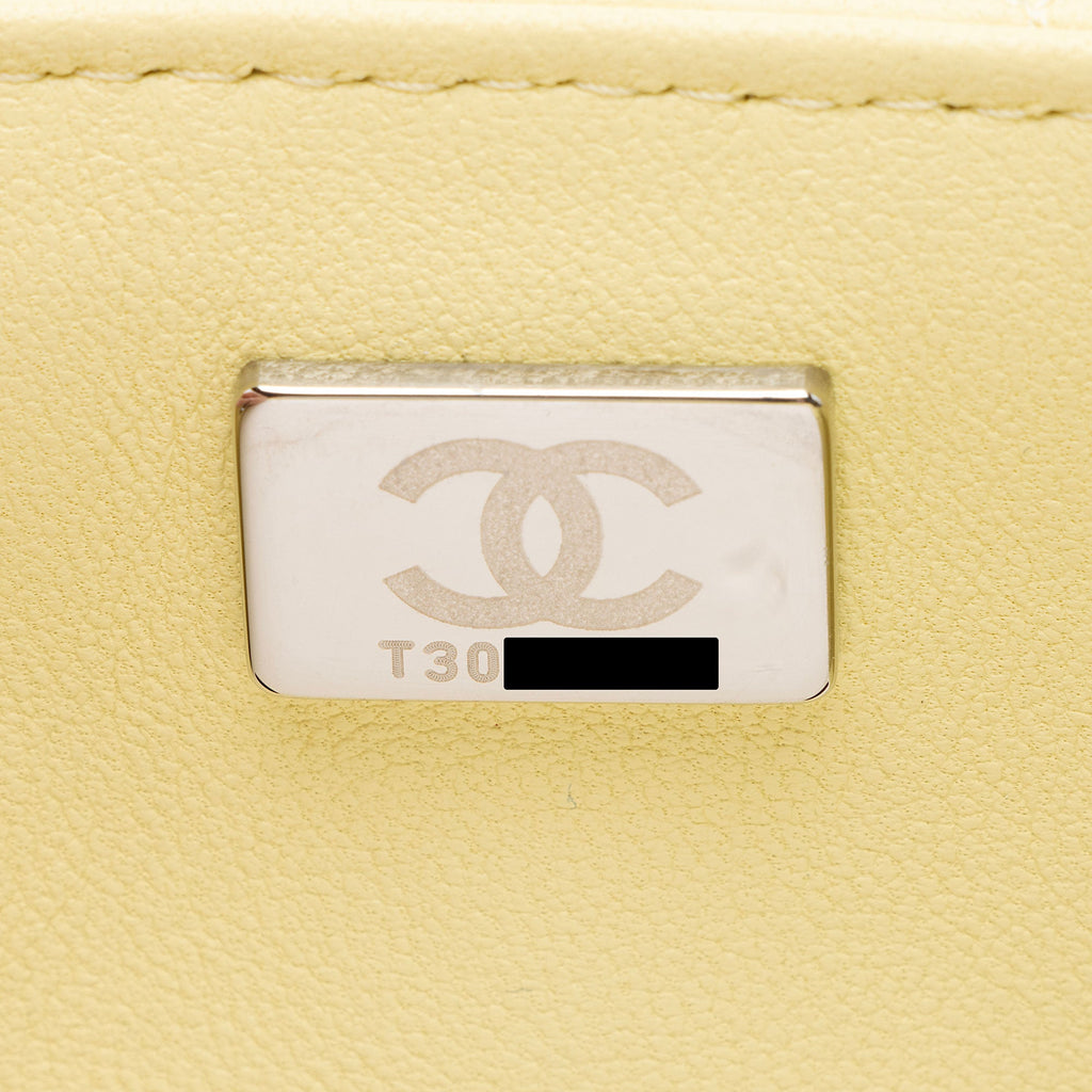 Chanel Lambskin Rectangular Mini Flap Bag