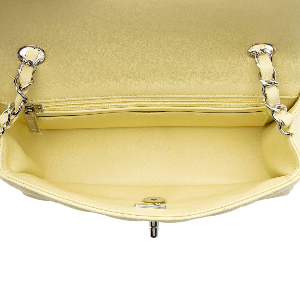 Chanel Lambskin Rectangular Mini Flap Bag