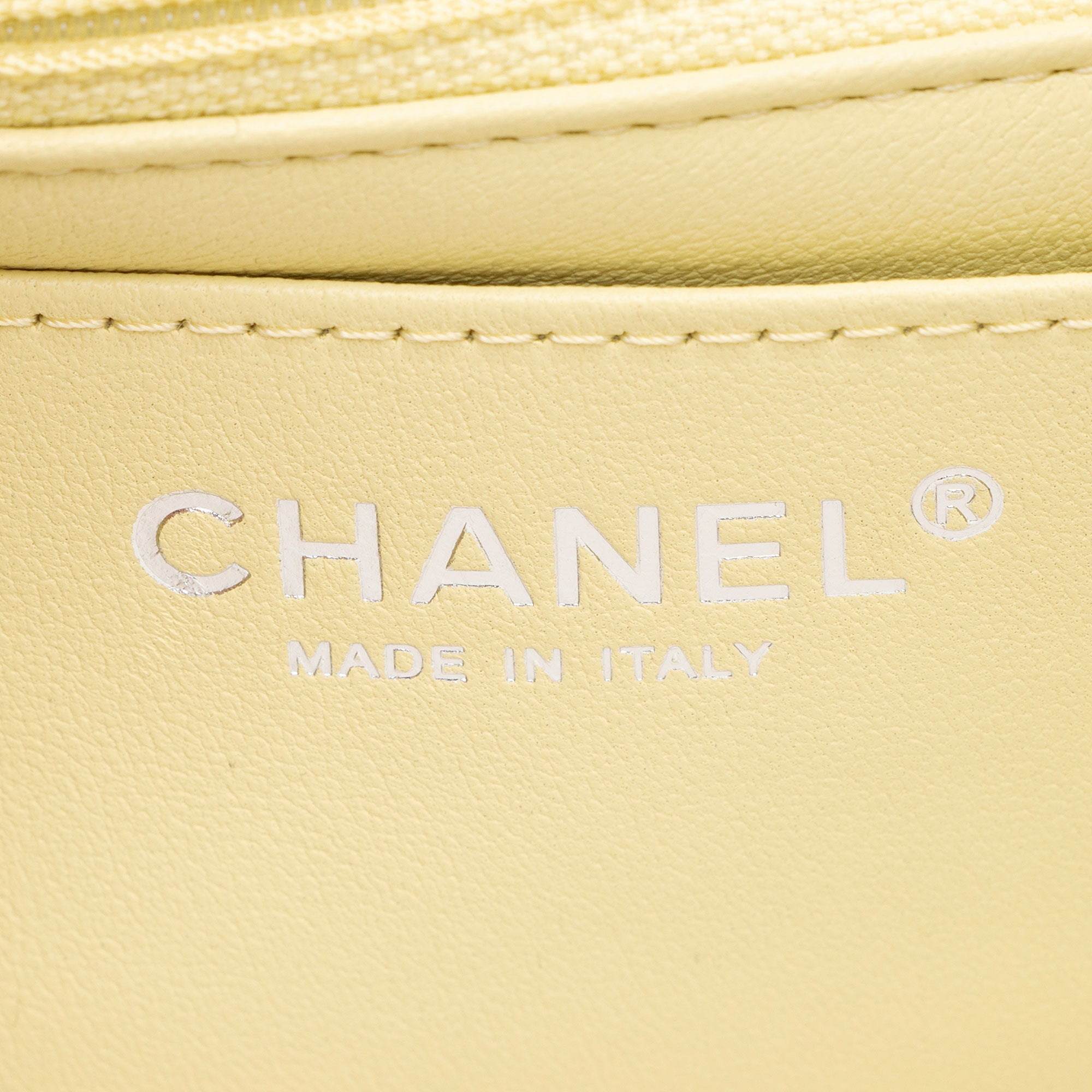 Chanel Lambskin Rectangular Mini Flap Bag