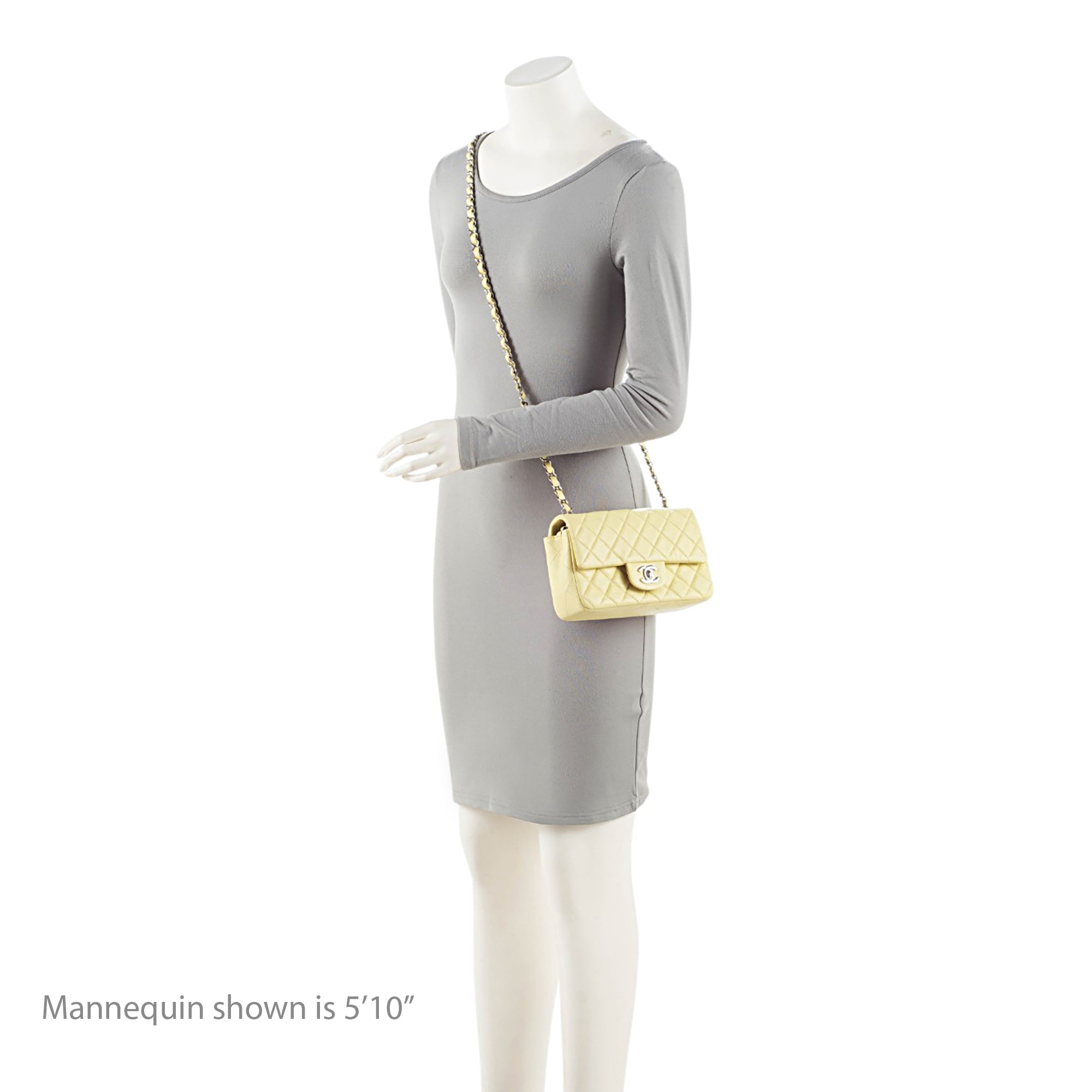 Chanel Lambskin Rectangular Mini Flap Bag
