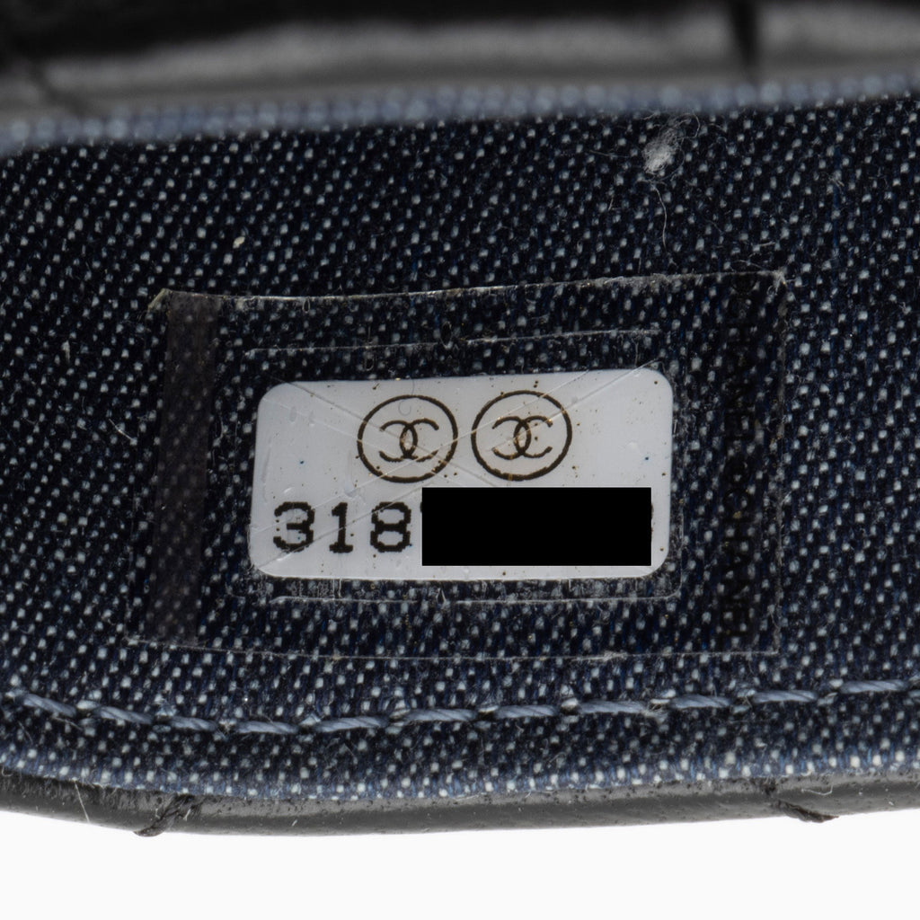 Chanel Lambskin Resin Elegant Chain Vanity Case