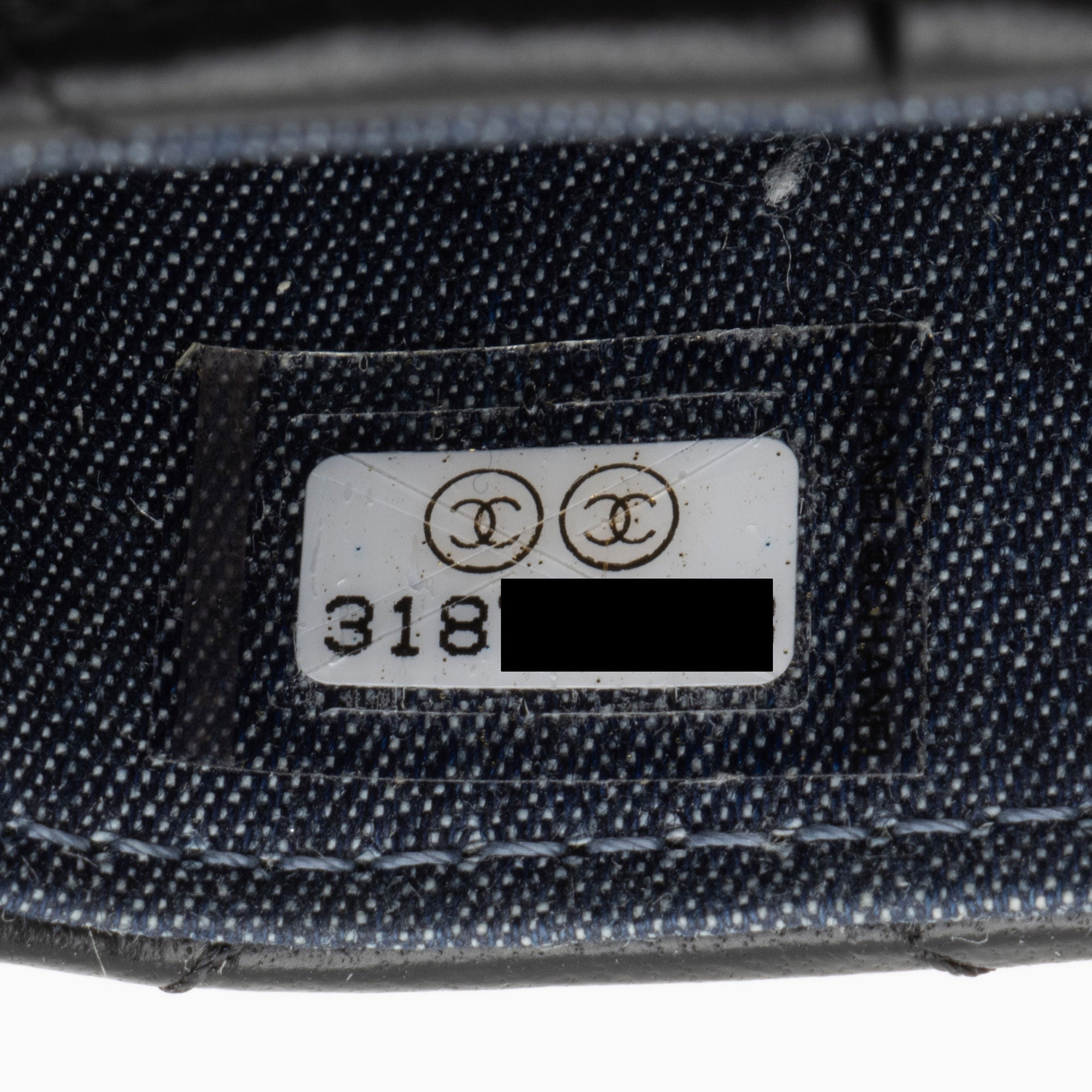 Chanel Lambskin Resin Elegant Chain Vanity Case