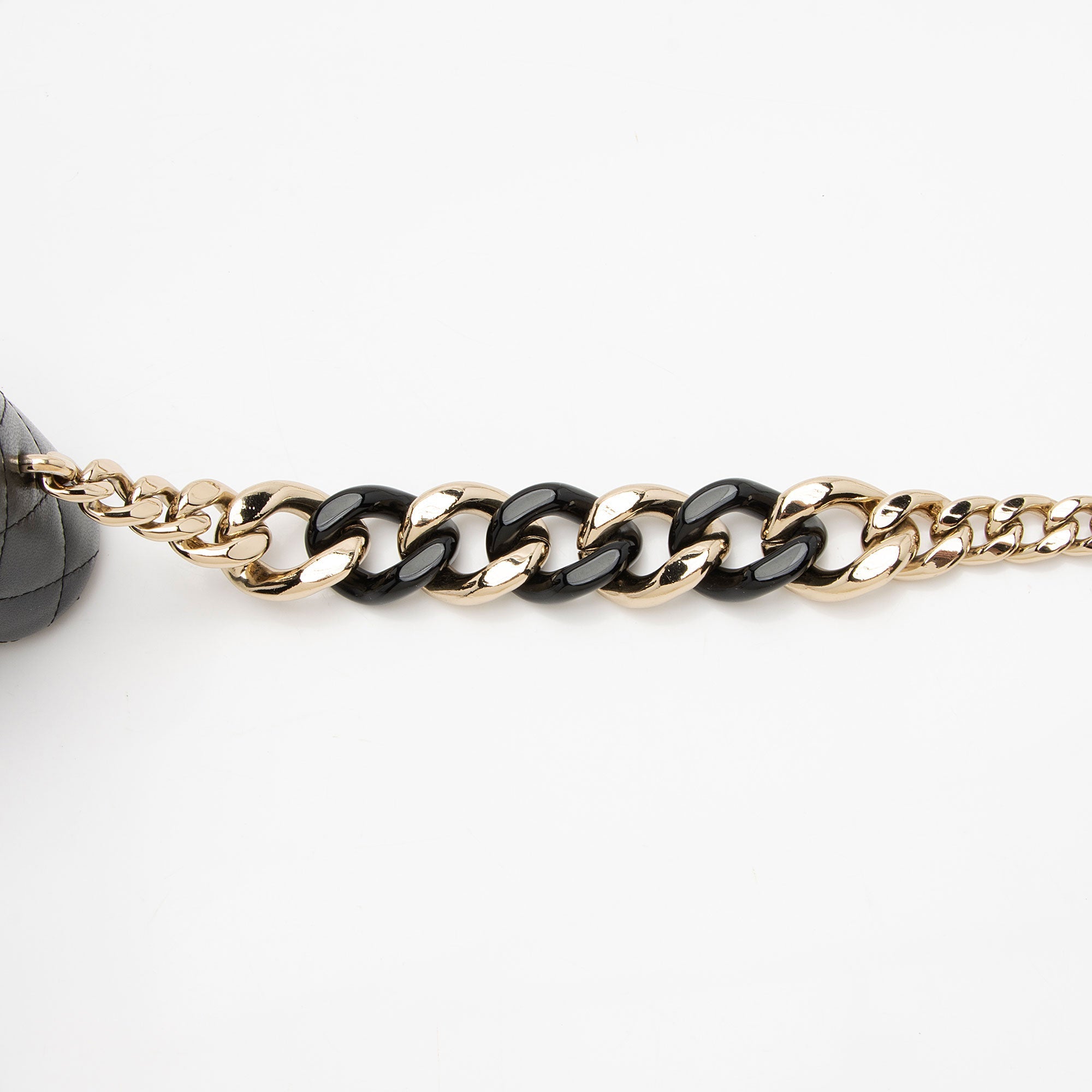 Chanel Lambskin Resin Elegant Chain Vanity Case