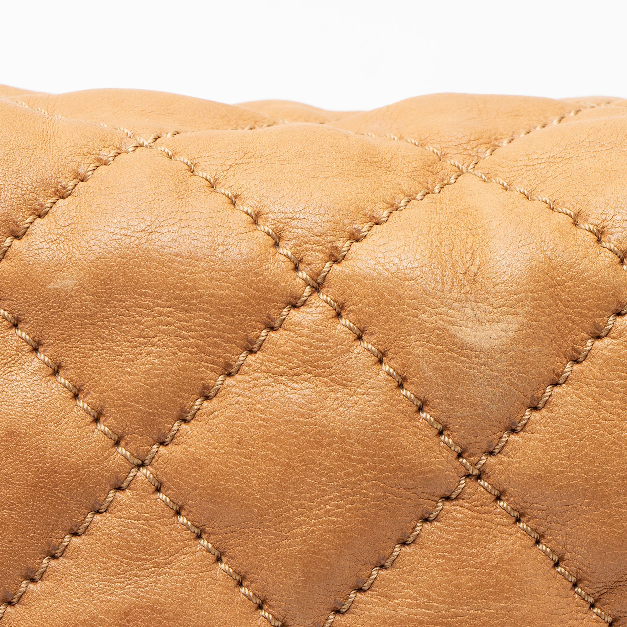 Chanel Lambskin Retro Chain Jumbo Accordion Flap Bag