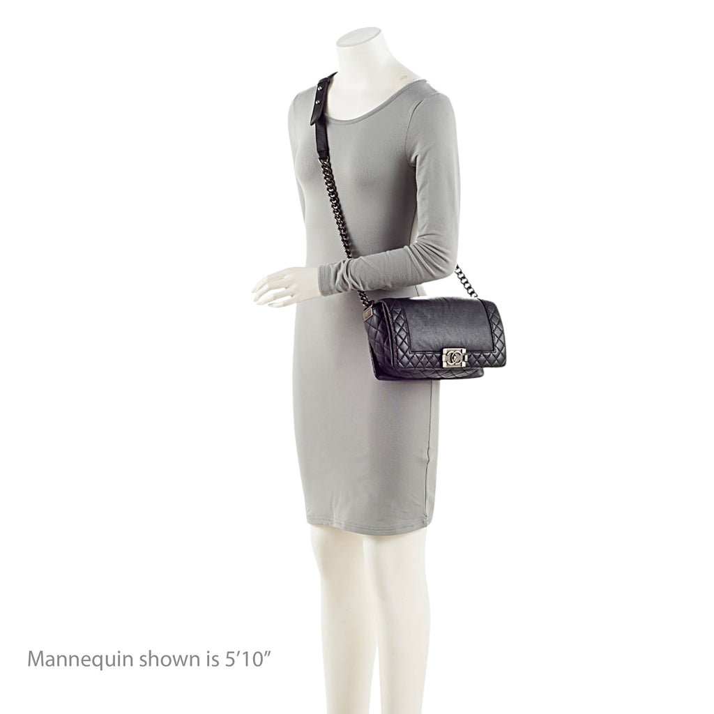 Chanel Lambskin Reverso Medium Boy Bag