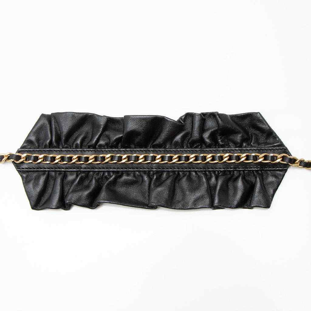 Chanel Lambskin Romance Mini Wallet on Chain