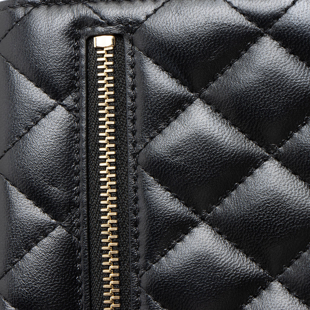 Chanel Lambskin Romance Mini Wallet on Chain