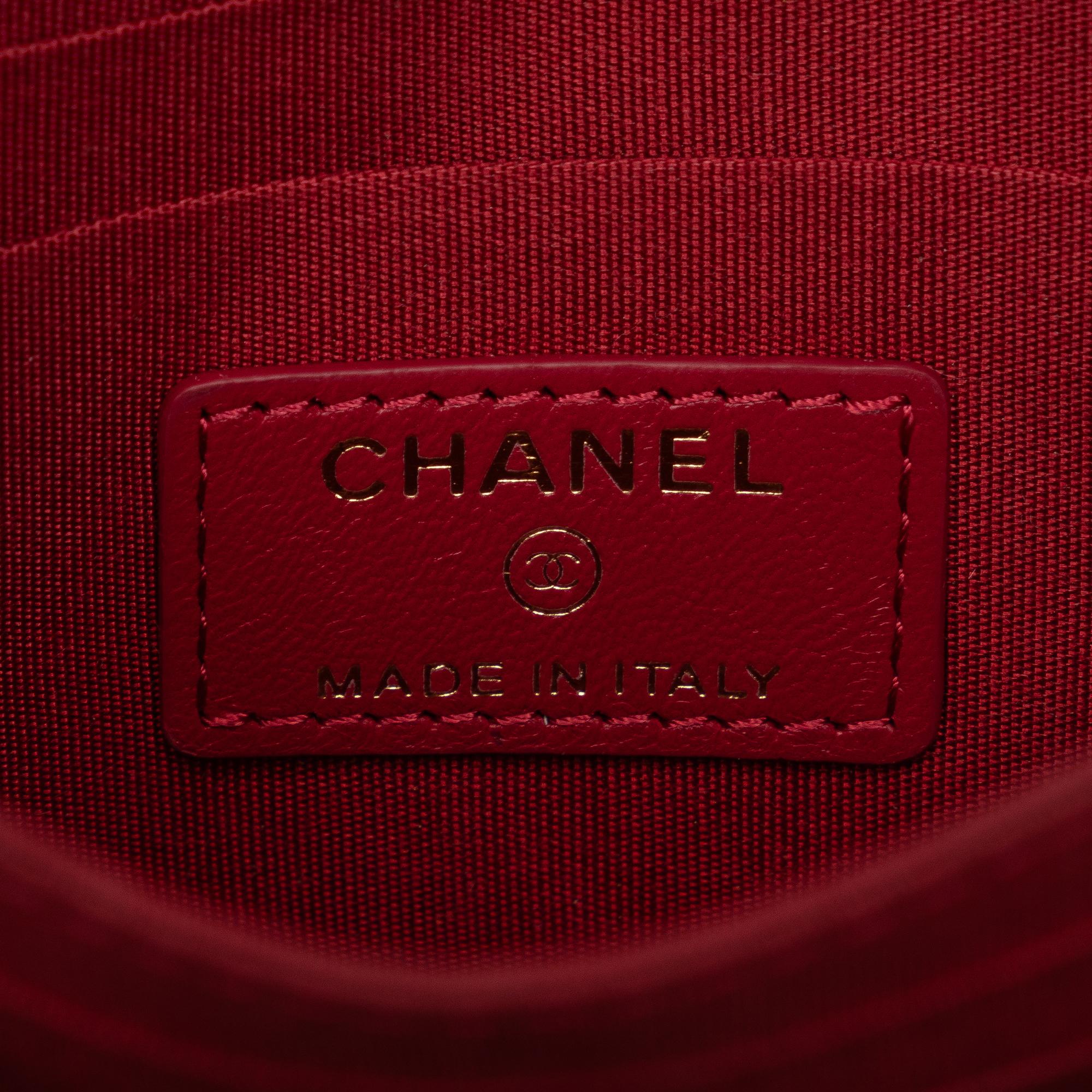 Chanel Lambskin Romance Wallet On Chain
