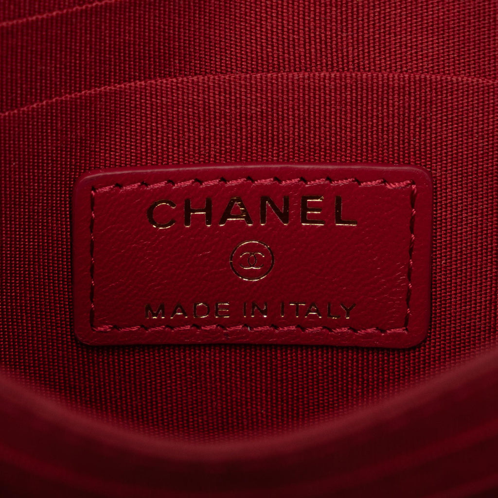 Chanel Lambskin Romance Wallet On Chain