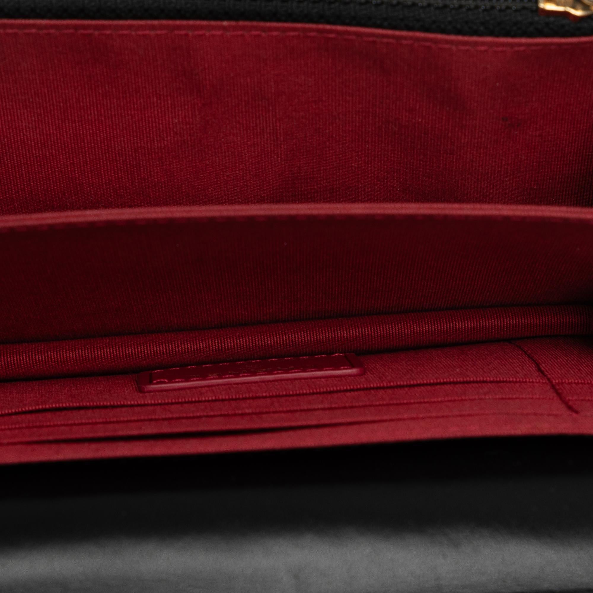 Chanel Lambskin Romance Wallet On Chain