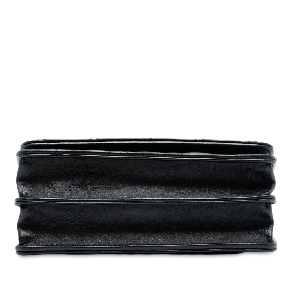 Chanel Lambskin Romance Wallet On Chain