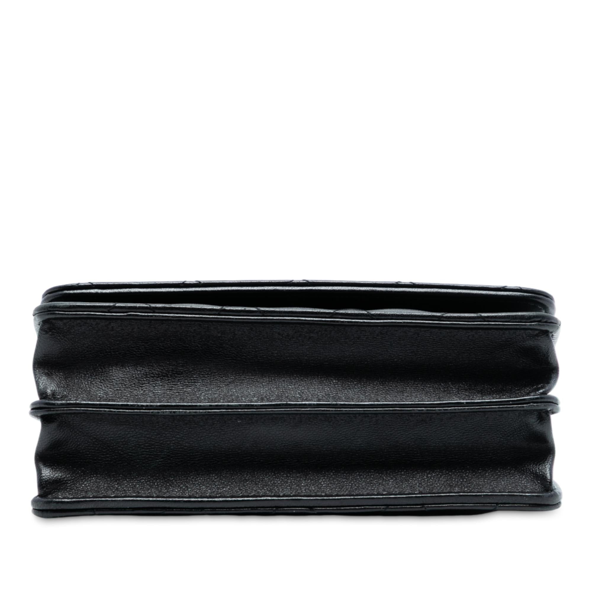 Chanel Lambskin Romance Wallet On Chain